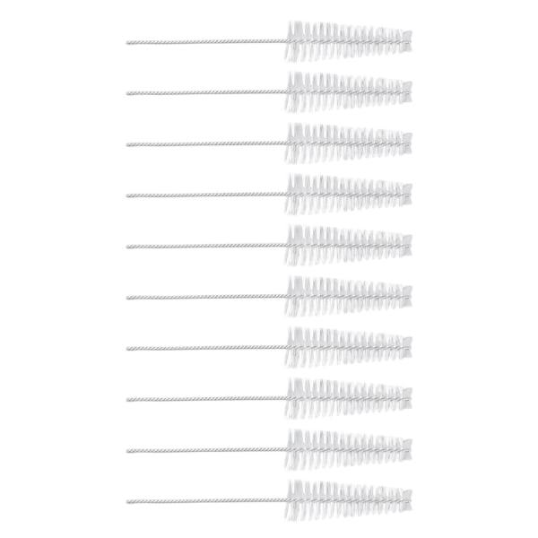 10 kpl 3,5 mm kuulolaitteiden puhdistusharja nylon hiusten tuuletusputken puhdistustyökalu reikien putkille