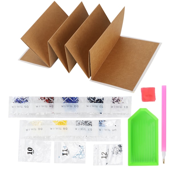 Timanttimaalausvalokuva-albumi Söpö lumiukko-kuvio DIY-timanttikuvakirja Syntymäpäivälahja