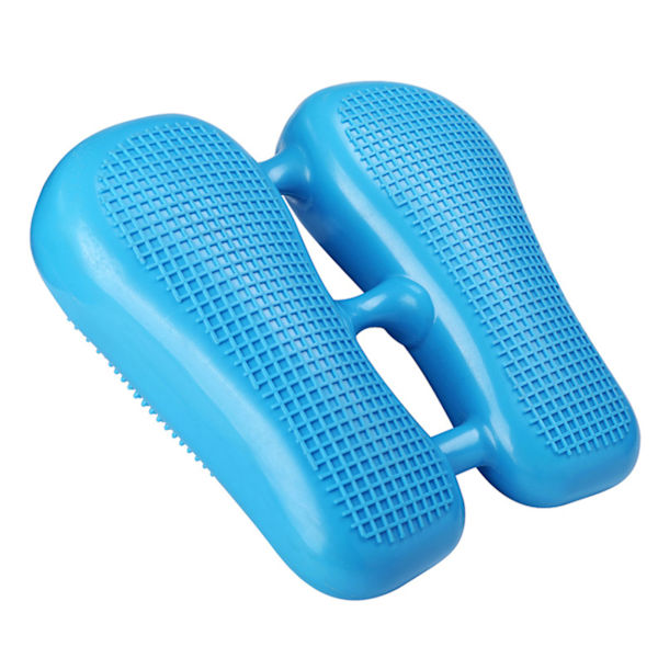 Mini multifunktionell uppblåsbar stepmaskin PVC massagepunkt träningskuddebräda för hemgym blå