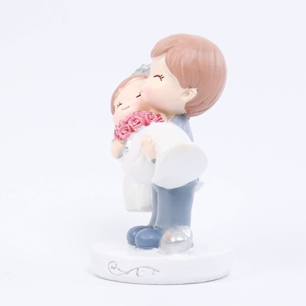 Bröllopstårta Topper - Miniatyr Resin Parfigurer för Tårta Dekoration