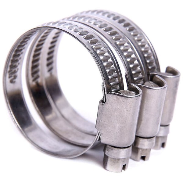 Racktang i rustfrit stål - 304, 9 mm bredde, 25-40 mm diameter