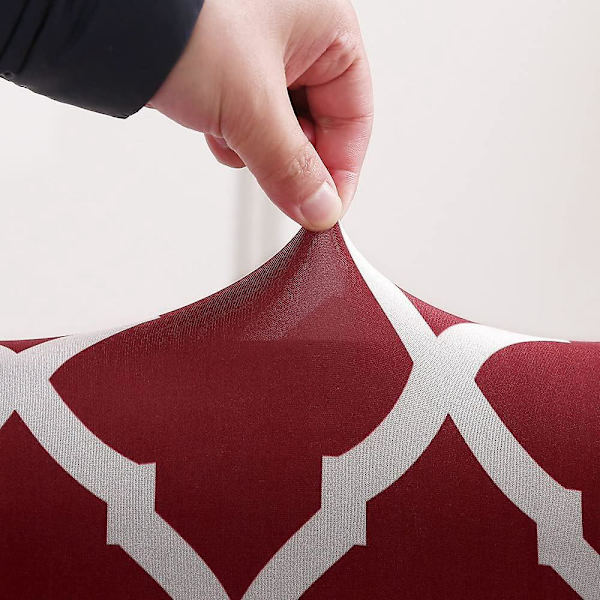 Universal Red Stretch spisestuestoltrekk for hjem, restaurant, bar og hotell