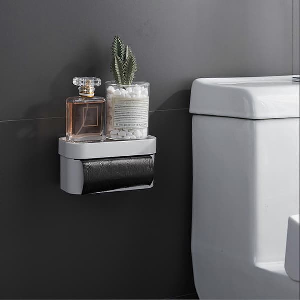 Storage Holder for Trash Bags, Plastic Bag Holder for Home, Office, Hotel, Dorm White