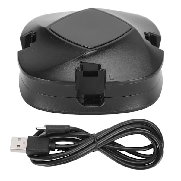 4-i-1 Gamepad-ladestasjon Kontrollerladerstativ Dock Multi-funksjon HS-SW139