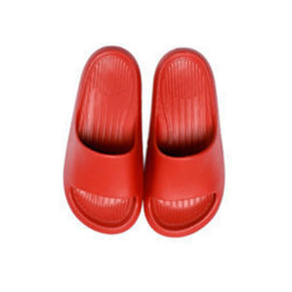 EVA Duschtofflor Slide Sandaler Duschskor för Badrum Pool Strand för Kvinnor och Män Röd 35-36