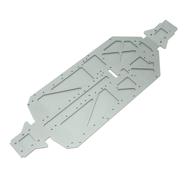 RC Chassisplade Aluminiumlegering CNC-bearbejdning Erstatning til ZD Racing 07 1/7 Modelbil