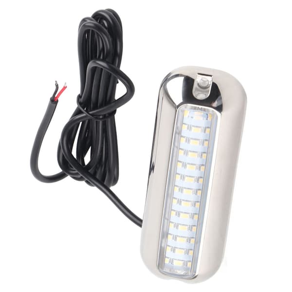 39 LED'er 5,2W Vandtæt Pontoon-Transomlys IP68 Vandtæt Bådfiskeri Lampe Blå
