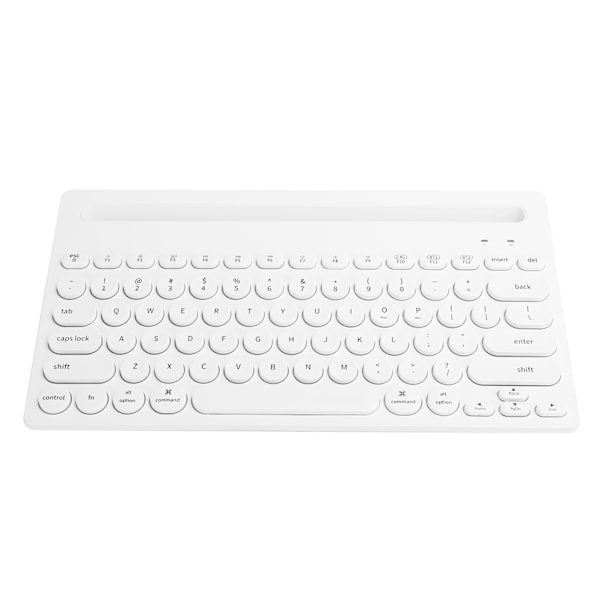 Ajazz trådlöst tangentbord Bluetooth 2.4G 2-läges spelkontor datortillbehör 320iVit