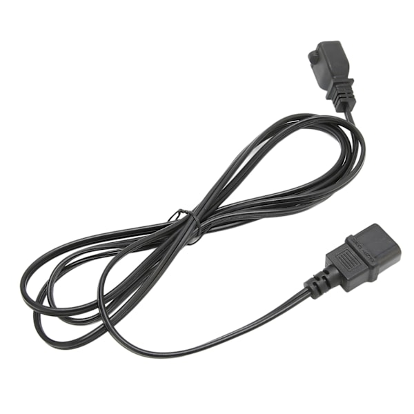 IEC-strömkabel IEC320 C14 hane till Polarity NEMA 1 15R hona strömkabel för skrivbordslampa högtalare LCD-skärm 10A 125V