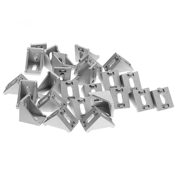 25st 4040 aluminium L-form hörnfäste rätvinkligt fäste