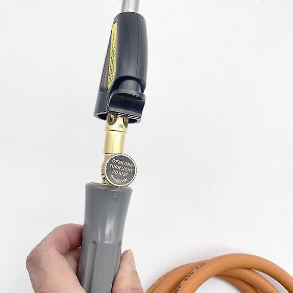 Handhållen Propanbrännare Flytande Gaser Svetslödverktyg Med Piezo-tändning Effektjustering Zekai