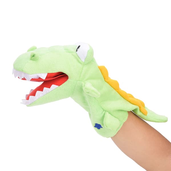 Tecknad Djur Mjuk Handdocka Handskar Berättande Barn Interaktiv Leksak Djur 28cm