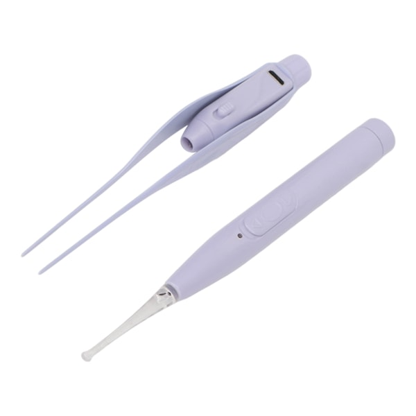 Ørevoksfjerner Multifunktion Blød LED-belysning Sikker USB Genopladelig Visual Ear Cleaner til babybørn