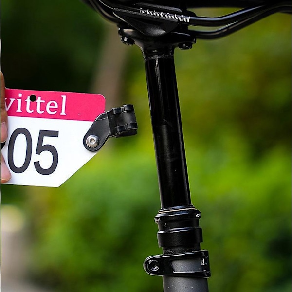 3 Sæt Cykelholder Lommelygtebeslag Holder Monteringsbeslag Cykel Lommelygtebeslag Lommelygte Torch Clip Lommelygteholder Cykelnummerbeslag Ride Fla