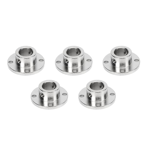 5 st flänskopplingsanslutning styraxelstöd kopplingsbeslag 12 mm innerdiameter