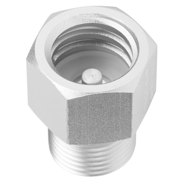 TR21x4 till W21.8-14 Adapter Aluminium Sodavatten Cylinder CO2 Tank Konverter Silver