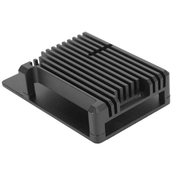 Alumiiniseos-lämpöalustakotelo, suojakotelo, 2-kerroksinen ulkokuori Raspberry Pi 4B -levylle ilman jäähdytystuuletinta