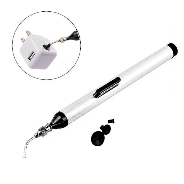 1 Chip Extractor Set med 3 Storlekar Sughuvuden för IC SMD Precisionskomponentplacering