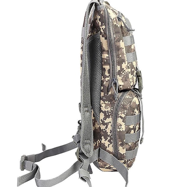 Taktisk Hydration Pack 3L TPU Vattenblåsa Militär Ryggsäck för Cykling Vandring Löpning Klättring Jakt Cykling