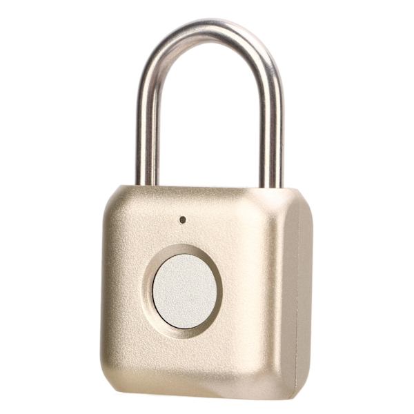 Fingeravtryckshänglås IPX2 Vattentätt Smart Keyless Biometriskt tumavtryckslås för skåp Ryggsäck Resväska