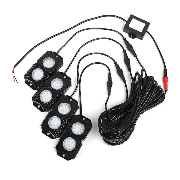 LED Rock Lights RGB Rock Lights Fjernkontroll LED Neon Underglow Lys