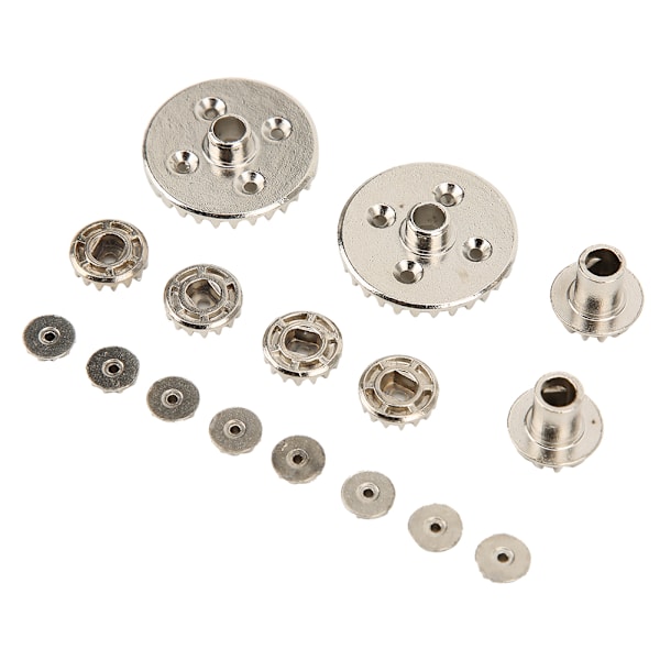 16st Upgrade Metal Gear Differential Driving Gears For Wltoys 144001 1/14 RC BiltillbehörSilver 1153