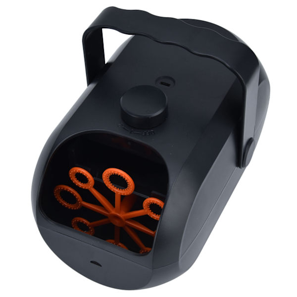 2 hastigheds boblemaskine automatisk bærbar bobleblæser batteri USB-drevet 230 ml 5V 2A