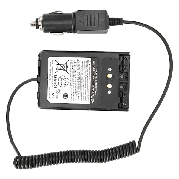 SBR14LI Bilbatteri Eliminator Radio Walkie-Talkie Batteri Eliminator Eliminering