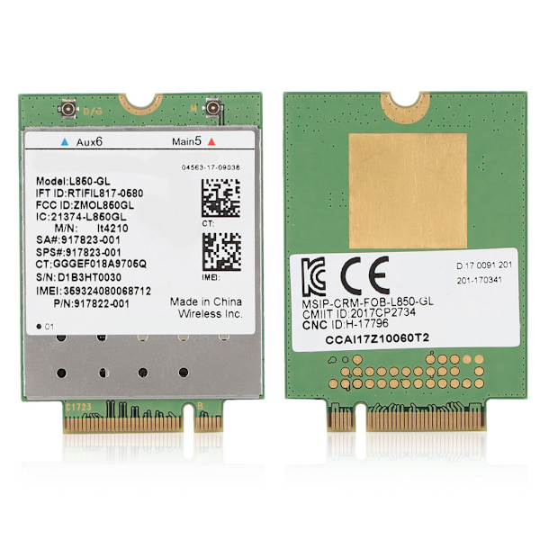 L850-GL 4G-modul Trådlös LTE FDD WCDMA nätverks wifi-kort för HP ProBook 440 G5