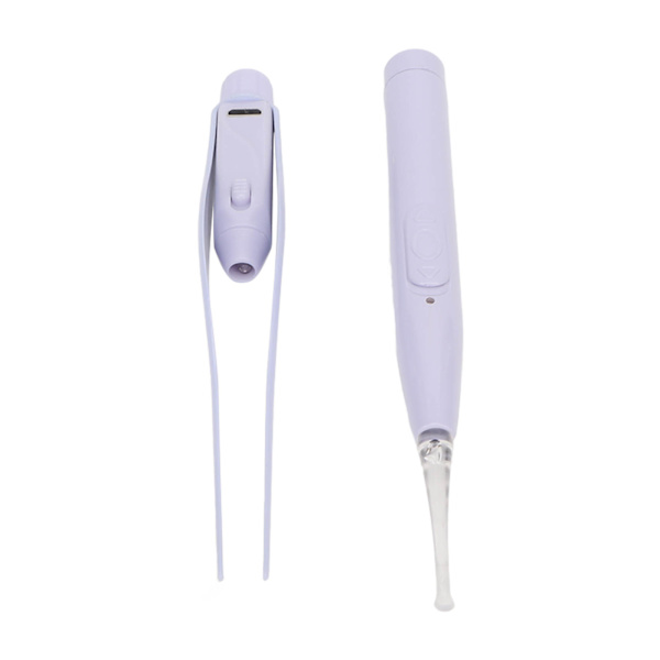 Ørevoksfjerner Multifunktion Blød LED-belysning Sikker USB Genopladelig Visual Ear Cleaner til babybørn