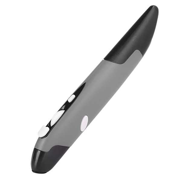 USB Computer Stylus PC Dele Trådløs 2.4G Mouse Pen Type Personlig Innovativ Lodret (Grå PR-03)