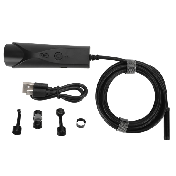 WiFi Borescope 8mm kamera HD 1080P IP67 vattentät trådlös endoskopinspektionskamera med 6 lysdioder för Android för IOS 1m/3.3ft