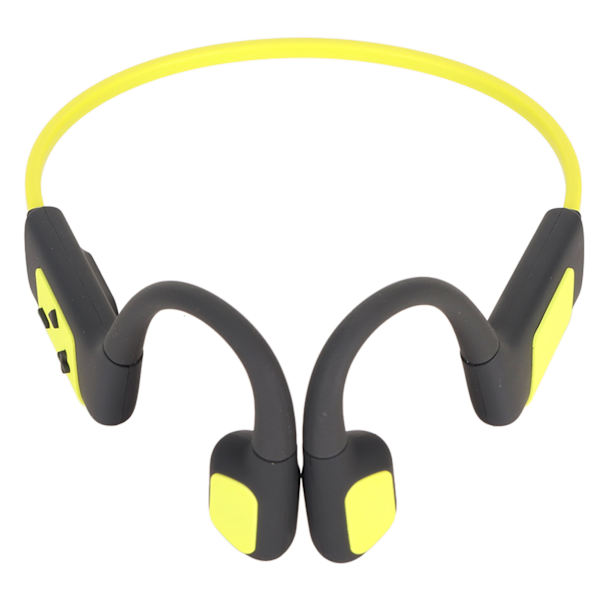 Avoin korva -kuulokkeet 32 Gt luujohto uinti sukellus urheilukuulokkeet IPX8 vedenpitävä langaton Bluetooth -kuuloke keltainen