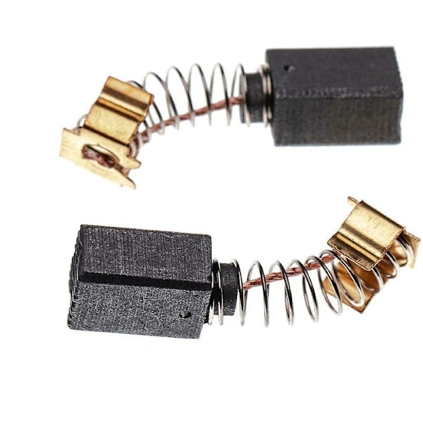 2x Moottorin hiiliharjat 6 x 9 x 12mm yhteensopiva HP2033, HP2040, HP2041, HP2042, HP2051, HP2051 F sähkötyökalun kanssa