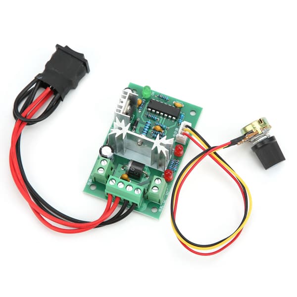 DC Motor Hastighetskontroll Modul PWM Justerbar Bryter CW CCW Kontroller Driver DC10V/12V/24V/36V