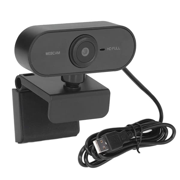 Webkamera HD 1080P Støjreduktion Autofokus Nem Installation Bred Kompatibilitet Computer Webcam