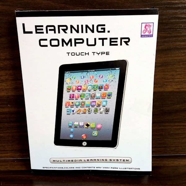 Tidlig læring Børns Touch Screen Tablet Pad Engelsk Læringsmaskine Skolebøger