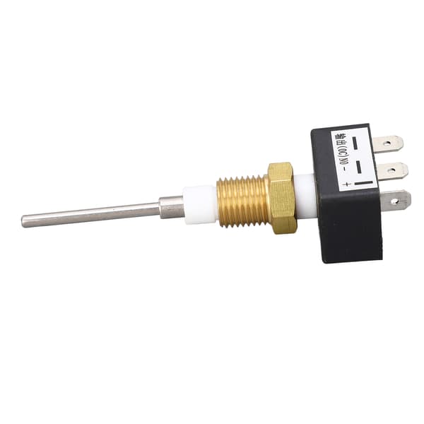 Vannbeholder Nivåsensor Alarm 1/4NPT NO Væskebeskyttelse Dieselgenerator Aggregatdel 5‑35VDC