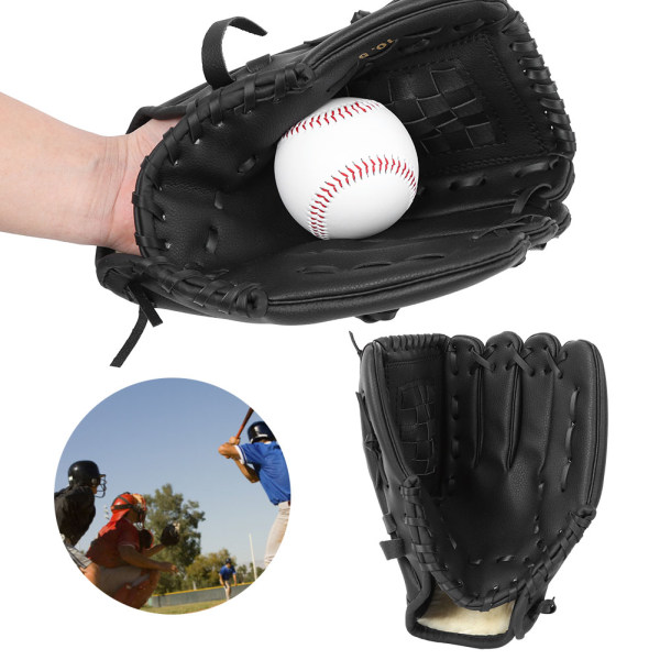 Förtjockad Softboll Basebollhandske Barn Tonåring Vuxen Full Modell Infield Pitcher Basebollhandske