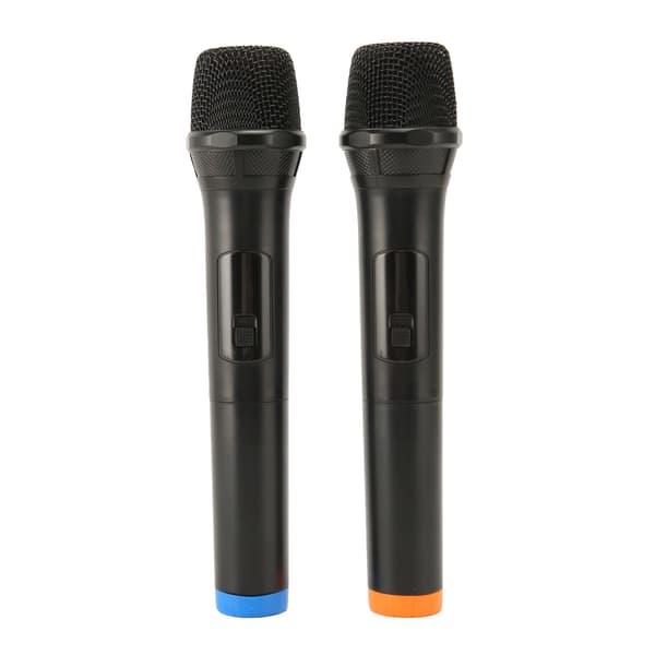 2 stk Trådløse Mikrofoner USB Dynamisk Trådløs Mikrofon Bærbar Håndholdt Mikrofon til Karaoke Sang Præsentation