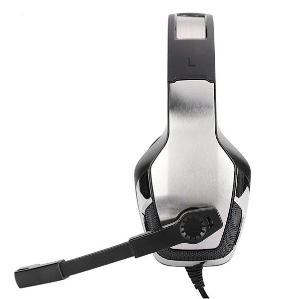 Kablet Gaming Headset med Tung Bas, LED-hovedtelefon, Mobiltelefon-øretelefon med Mikrofon