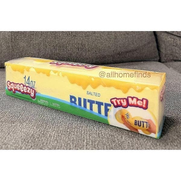 Sunny Days Squeezy Butter 14oz Sensorisk Squishy Leketøy - Perfekt for Stresslindring
