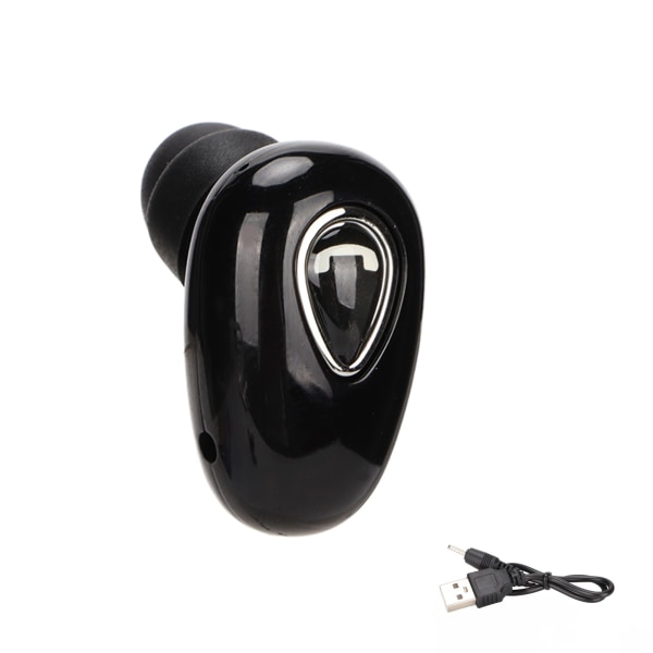 YX01 Single BT Earbuds USB Charging Sports Headset med brusreducerande mikrofon för IPhone