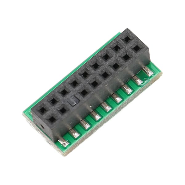 TPM 2.0 Modul PCB Material LPC Interface TPM 2.0 Krypteringssikkerhedsmodul til kontor, forretning, hjem til Asrock 18Pin