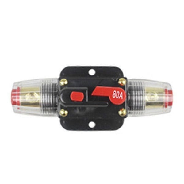 20-150amp Strømafbryder Dobbelt Batteri Ip67 12v-24v Sikring Manuel Reset Vandtæt Zekai 80A