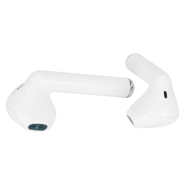 TWS trådløse Bluetooth 5.0 øretelefoner Halv in-ear IPX4 vanntette ørepropper for iPhone/Android Hvit