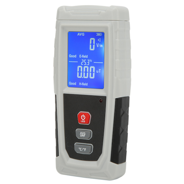 XRCLIF-3121 digital elektromagnetisk feltstrålingsdetektor Husholdnings-EMF-måler til gravide