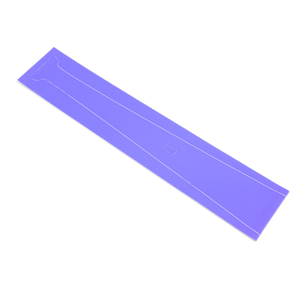 For PS5-konsoll Mellomhud Integrert Ripebestandig Midtstripe-klistremerke for PS5 Digital Edition Host Lilla