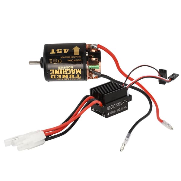 RC Model Bil Universal 540 Børstemotor med 320A Børste ESC RC Dele Tilbehør 45T
