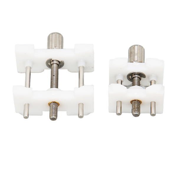 Watch Movement Holder 2 in 1 Multifunktion Slitstarkt Praktiskt watch för watch Vit